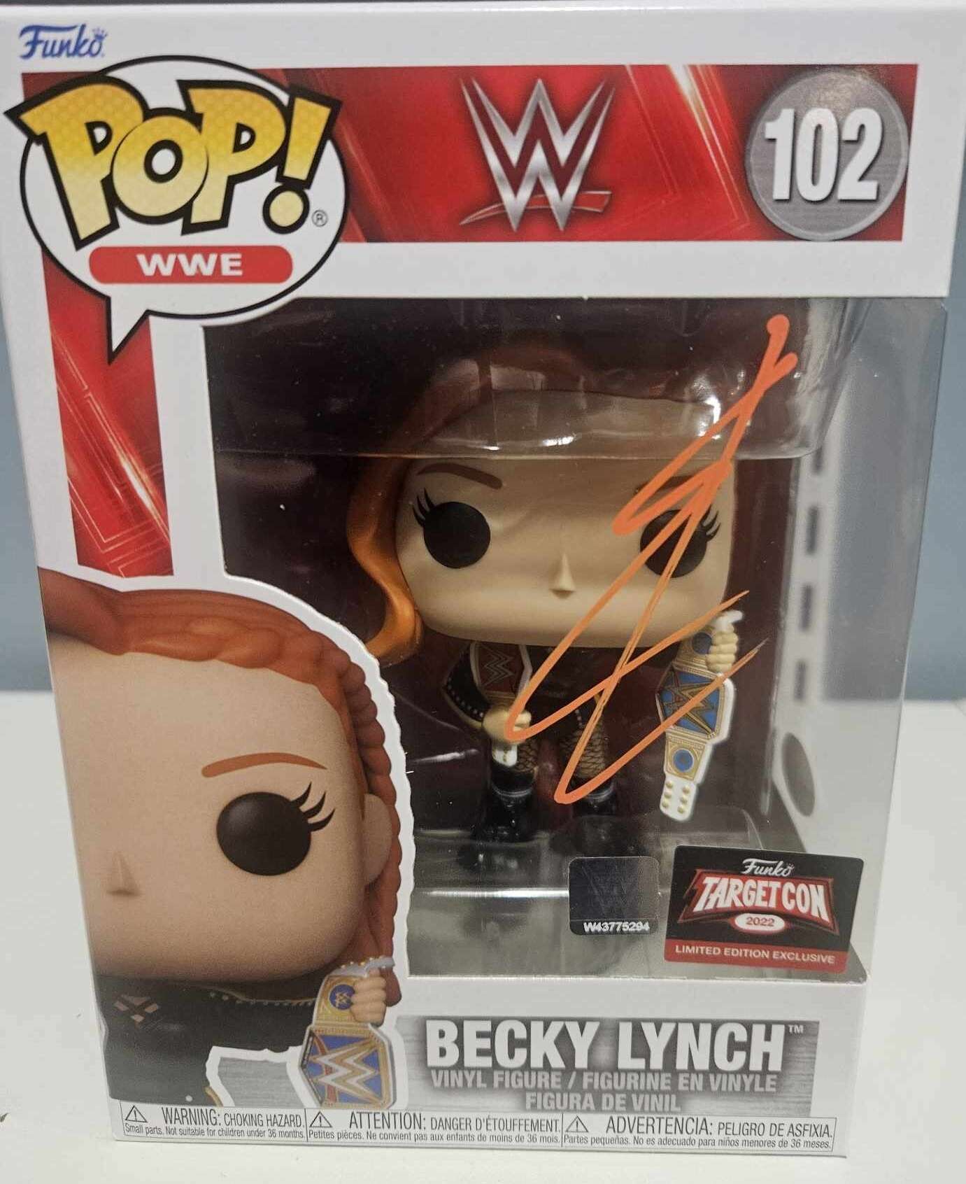 Becky lynch hot sale pop vinyl
