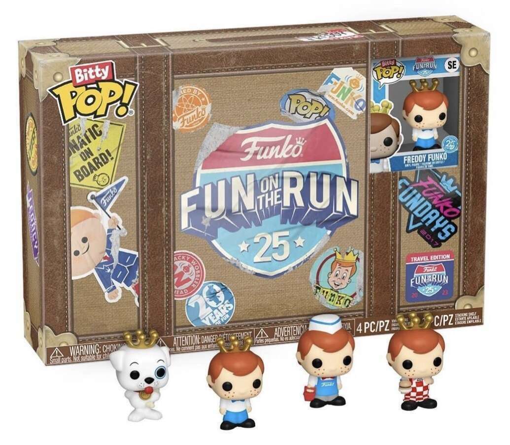 Funko Fun on the Run 4Pack Art Toys Pop Price Guide