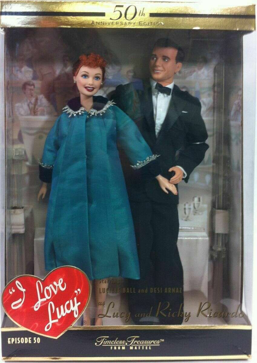 Lucy and Ricky Ricardo Dolls hobbyDB