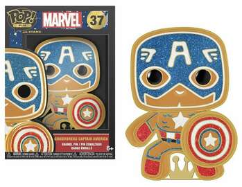 Funko Pin Marvel Capitán América