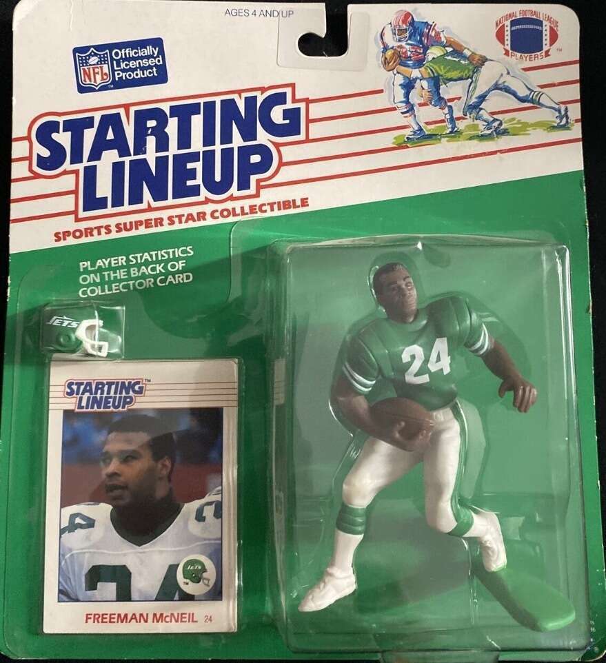 Freeman McNeil 1988 NFL Starting Lineup, Action Figures