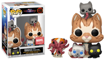Goose flocked funko store pop