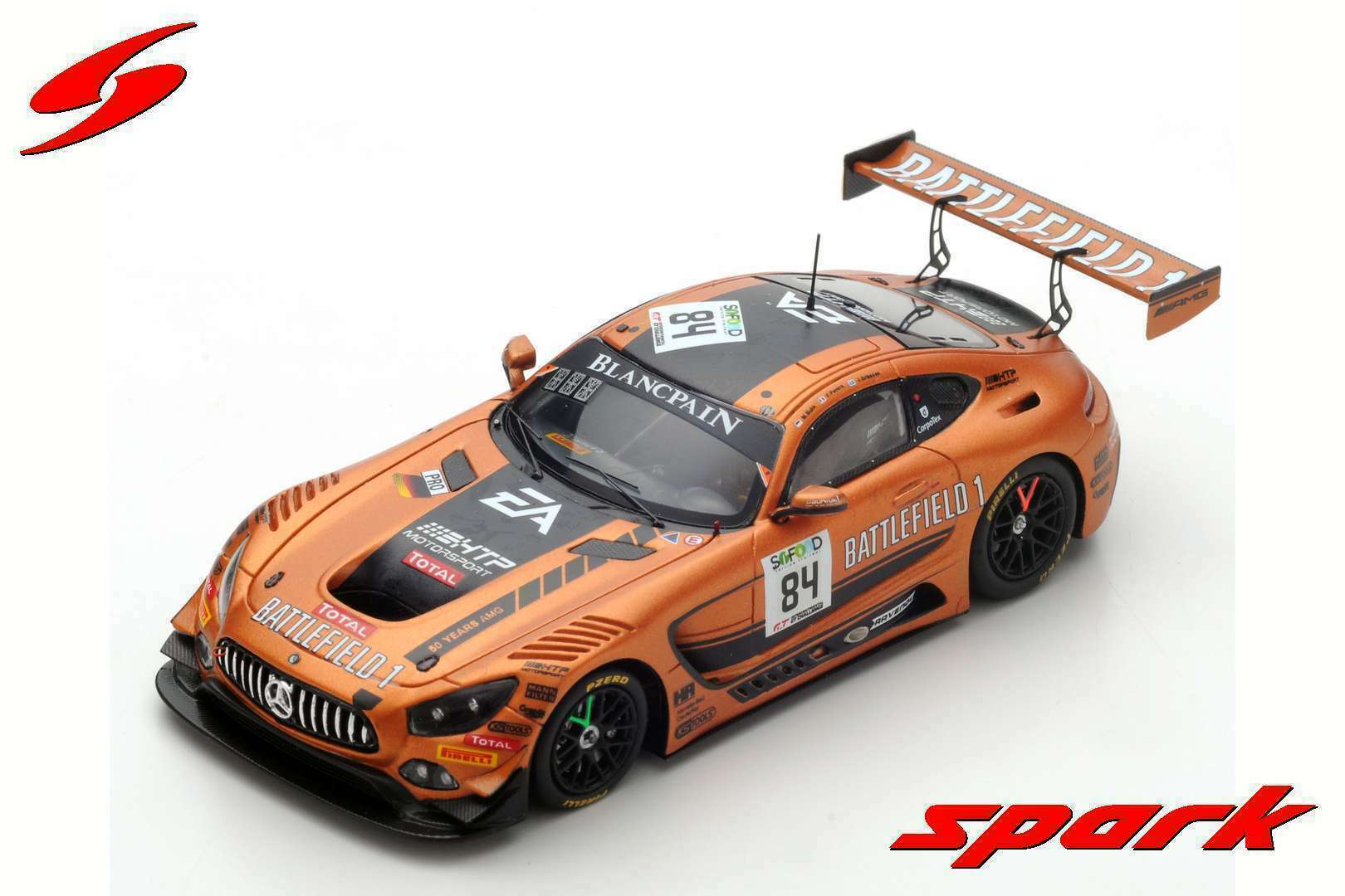 Mercedes-AMG GT3 No.84 HTP Motorsport - 24H SPA 2017 - Jimmy