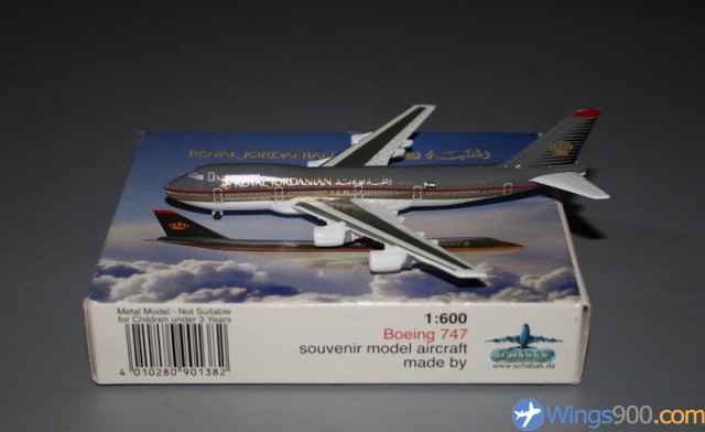 Royal Jordanian B 747 2D3BSCD Model Aircraft hobbyDB