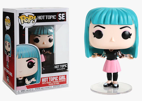 Hot topic girl funko pop clearance