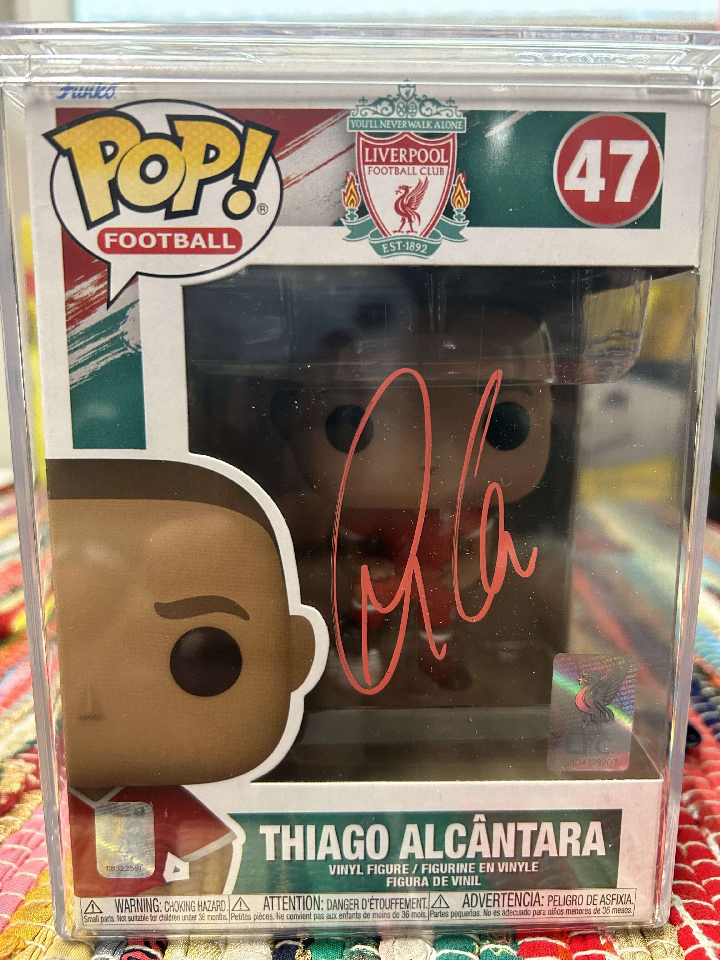 Funko Football Liverpool Thiago Alcantara Pop! Vinyl Figure - Buy at Not  Just Toyz
