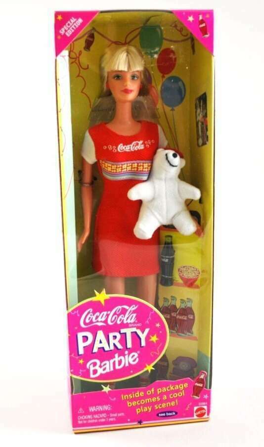 Coca cola best sale party barbie value