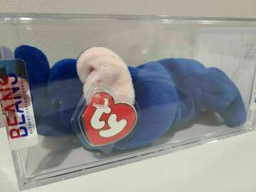 Peanut the Royal Blue Elephant Plush Toys hobbyDB