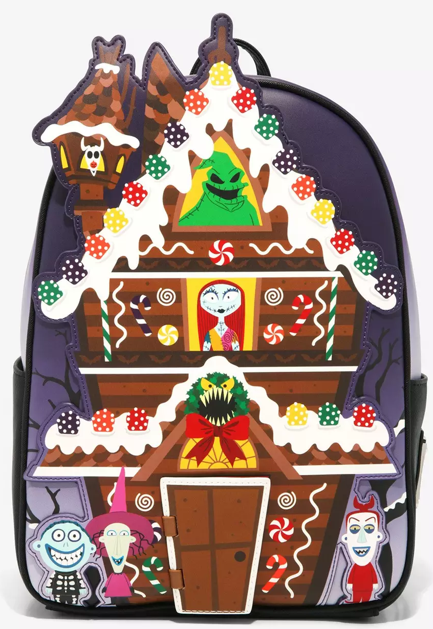 Nightmare Before Christmas Gingerbread House Mini Backpack Backpacks