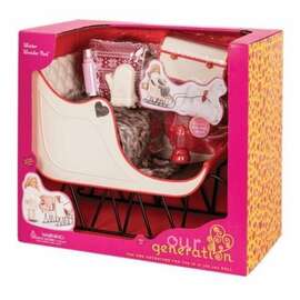 Our generation christmas sleigh new arrivals