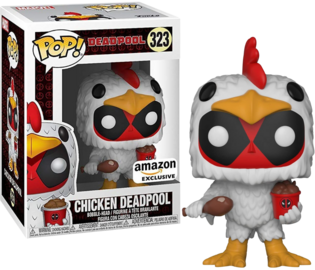 Chicken Deadpool Art Toys hobbyDB