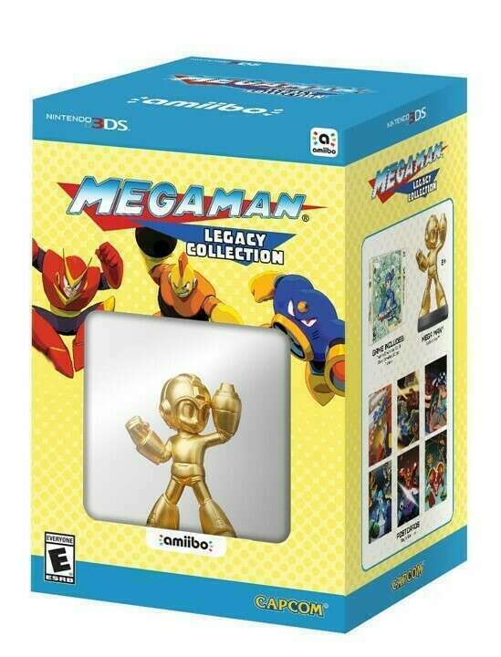ロックマン レガシー コレクション ゴールド アミーボ Mega Ma f350 Mega Man Legacy Collection - Collectors Edition | Video