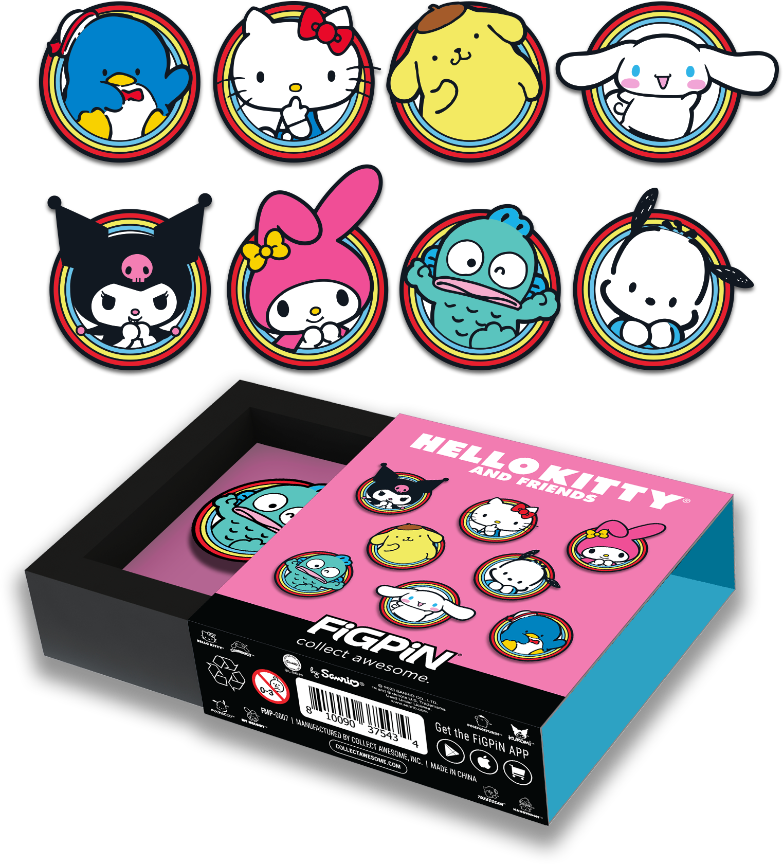Hello Kitty and Friends Mystery Series 1 | Pins and Badges | hobbyDB
