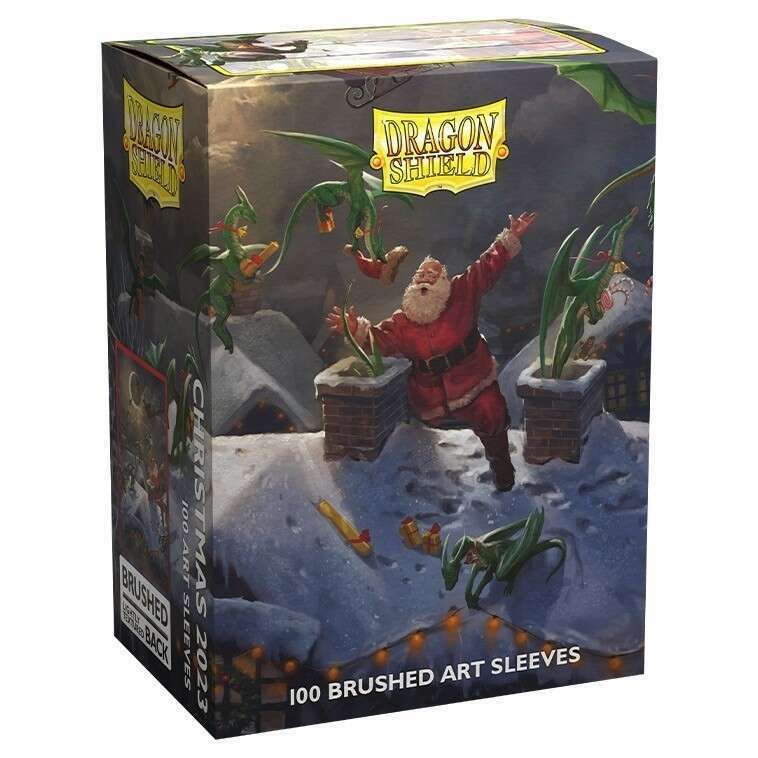 Dragon Shield Limited Edition Brushed Art Sleeves Christmas 2023 (100