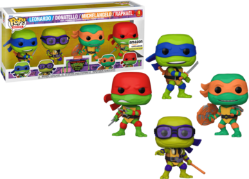 Teenage Mutant Ninja Turtles Donatello Raphael Leonardo Little
