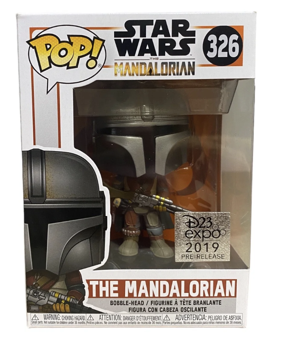Mandalorian funko pop d23 online