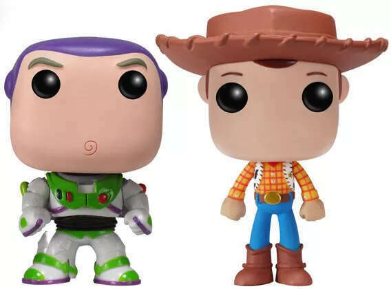 Buzz Lightyear and Woody Art Toys hobbyDB