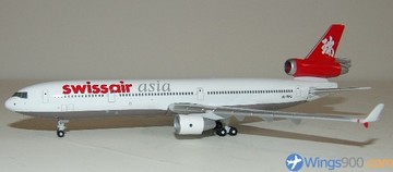 激レア 1/400 MD−11 「スイスエア アジア」 - メルカリ