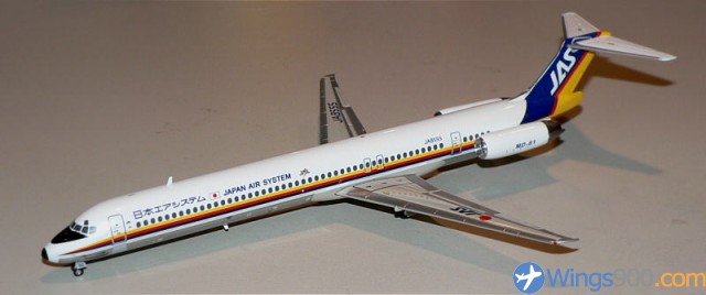 JAS Japan Air System MD-81 | Model Aircraft | hobbyDB
