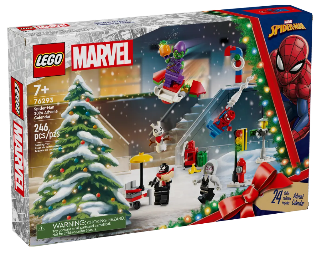 SpiderMan Advent Calendar Construction Sets hobbyDB