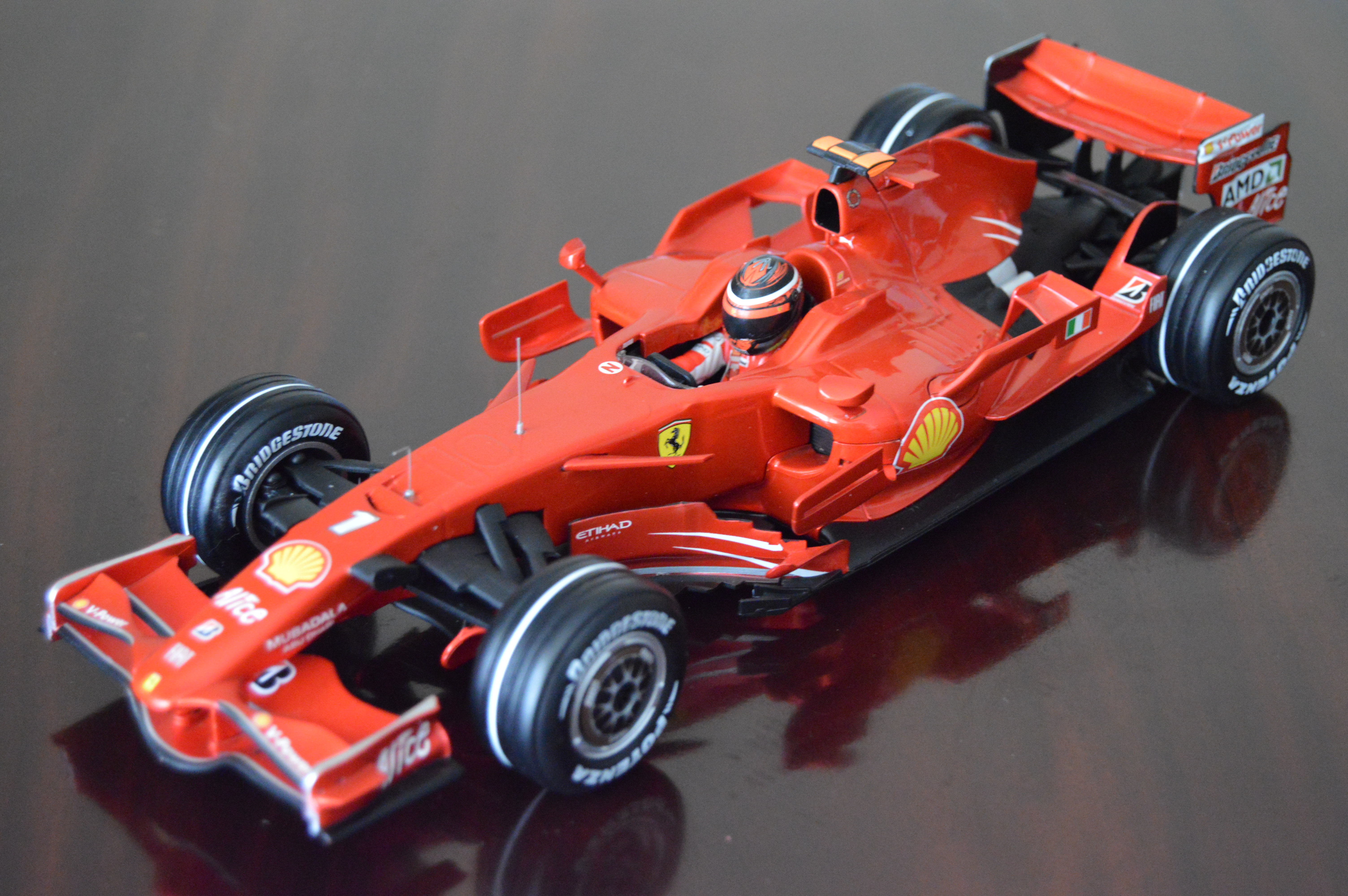 2008 Ferrari F2008 - Kimi Raikkonen | Model Racing Cars | hobbyDB
