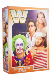 WWE Retro Action Figure 4-Pack Bundle | Action Figure Sets