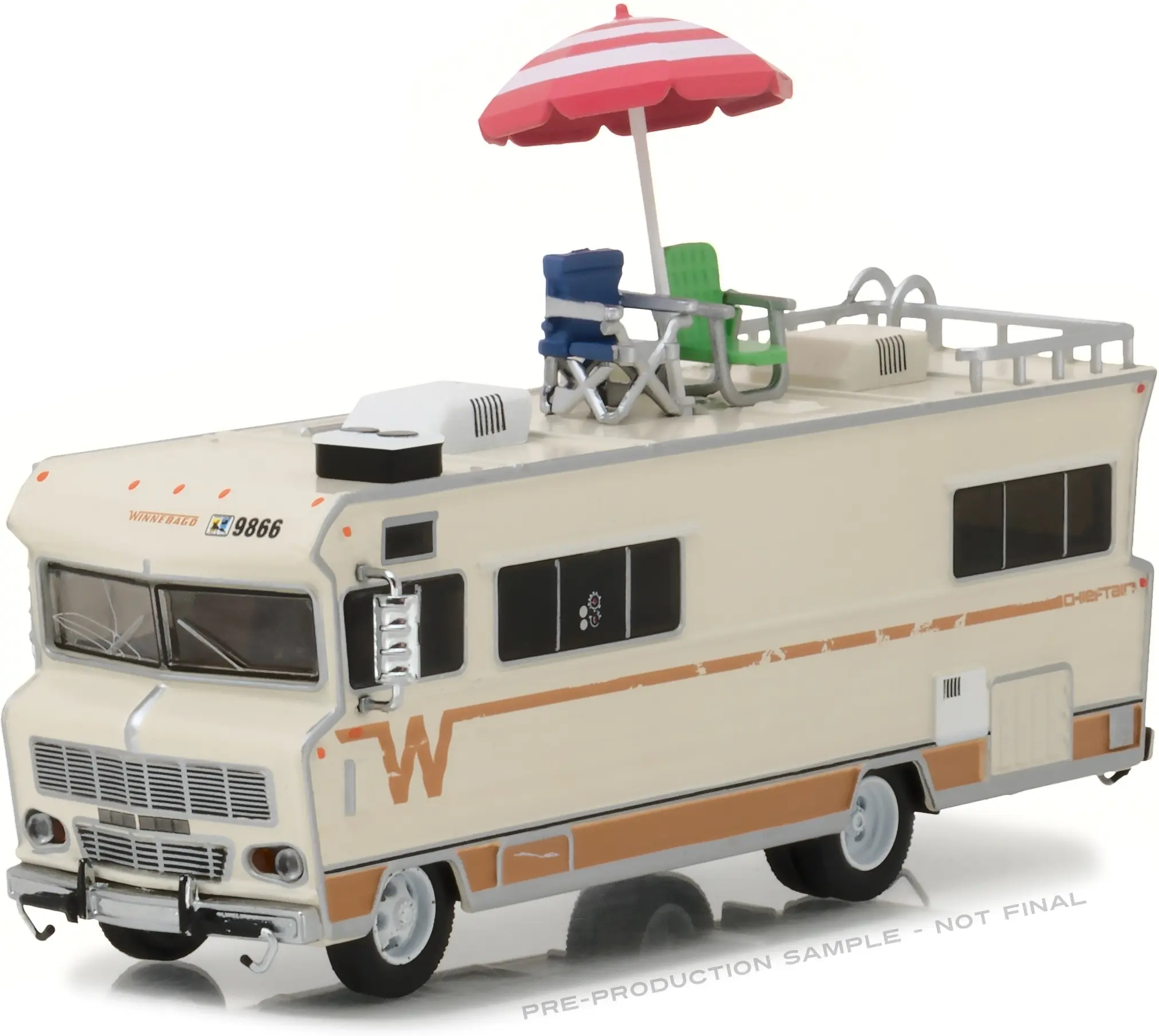 未開封 グリーンライト 1/64 WINNEBAGO CHIEFTAIN Greenlight 1:64 The Walking Dead 1973 Chieftain Carnage