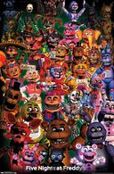 Five Nights At Freddy's Ultimate Group Poster