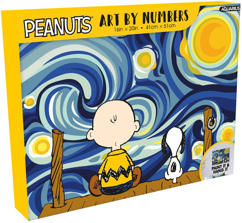 Peanuts paint by numbers art hobbydb