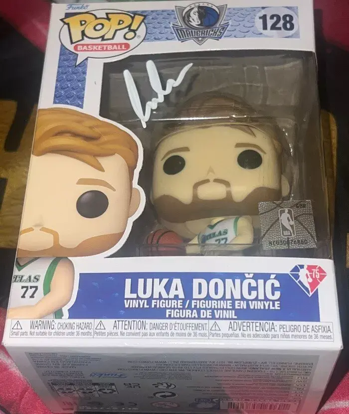 Luka Doncic #60 Facsimile Signed Reprint Laser Autographed