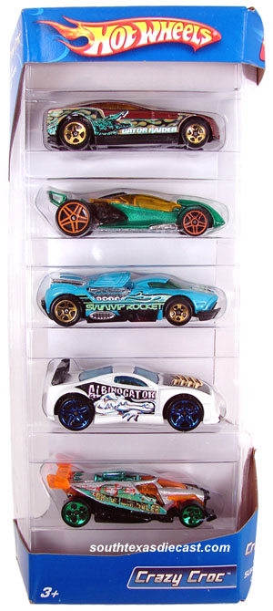 Hot wheels crazy top croc