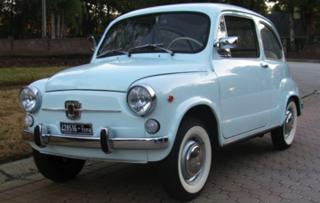 ミニカー FIAT - DetailCars FIAT 600D Blue, white top Detailcars Fiat 600D Blue White Top | eBay