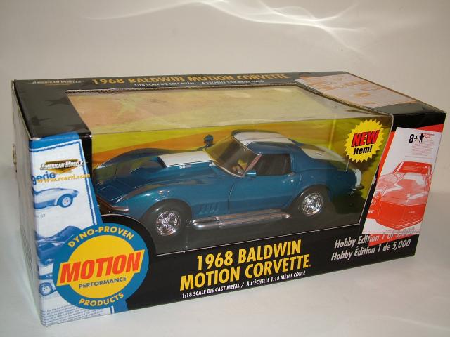 完璧 | Corvette Motion Baldwin 1968 Model hobbyDB | Cars ミニカー