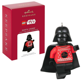 Darth Vader LEGO Star Wars Minifigure Ornament Christmas and Holiday Ornaments hobbyDB