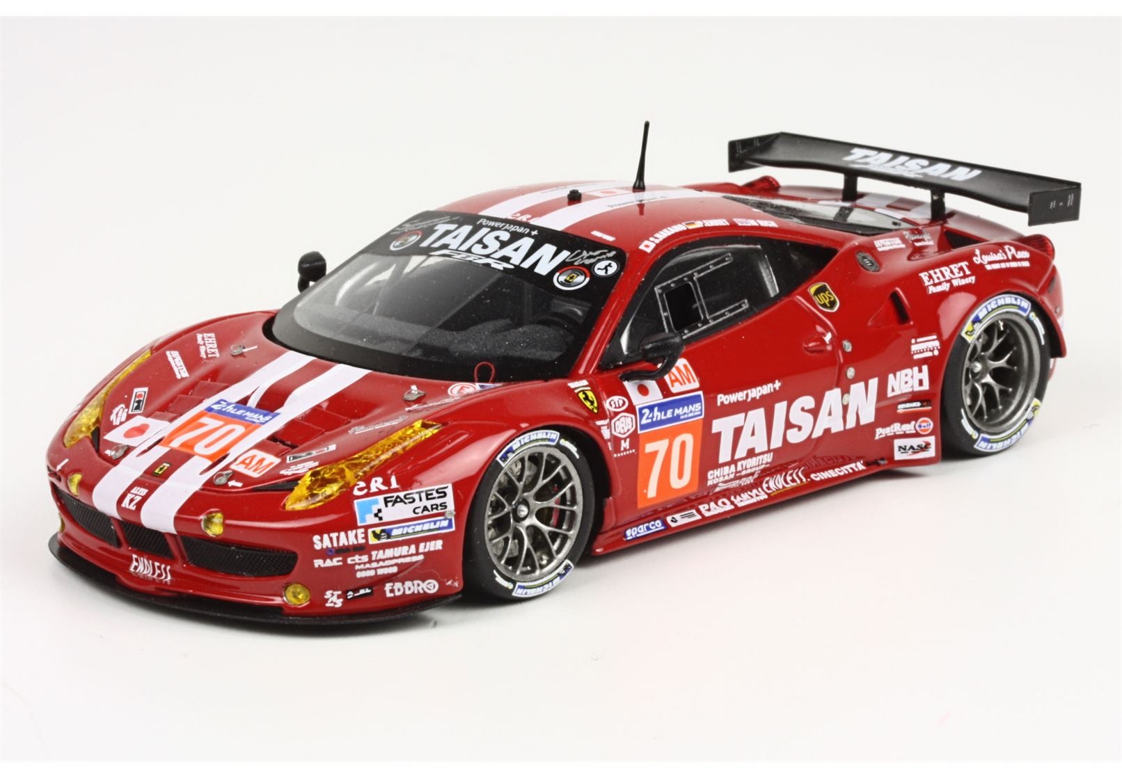 Ferrari 【1/43】Ferrari 458 GT2 GTE PRO Le Mavs 2012 Team