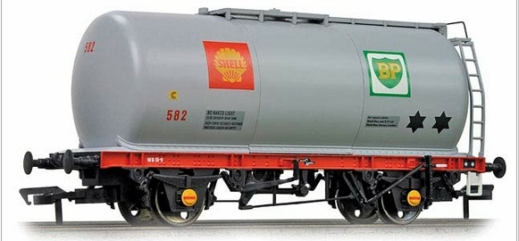 Alternative Wagon numbers Decals for Farish Grey BP Shell tank TTA  N Gauge 