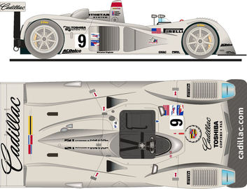 口コミ・レビューで人気商品を探そう Cadillac hobbyDB | Kits Car Racing Model | LMP Northstar BBR