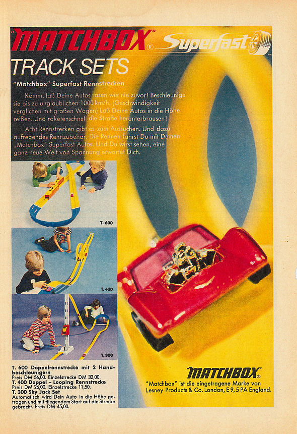 Matchbox superfast sale track