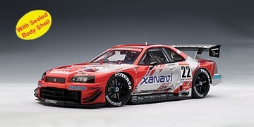【SALE／55%OFF】 Skyline Nissan GT-R hobbyDB | Cars Racing Model | 2002 JGTC R34 ミニカー