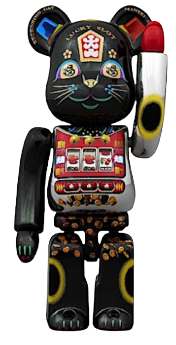 海外輸入 インボイス Art | Bearbrick Jackpot Cat Lucky Toys hobbyDB | キューブリック、ベアブリック
