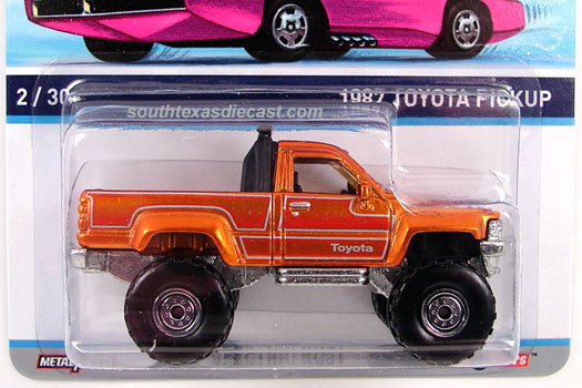Hot Wheels spectrafrost 1987 Toyota pickup