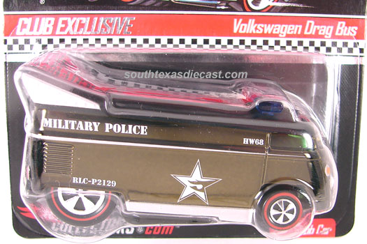 JC WHITNEY EXCLUSIVE 【VW DRAG BUS】 Hot Wheels JC Whitney Limited - Special Editions - 1996 VW