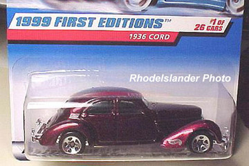 1999 first edition sales hot wheels value