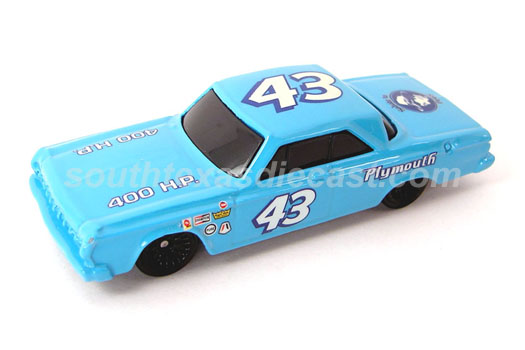 1964 Richard Petty #43 Plymouth Belvedere Diecast - Autographed