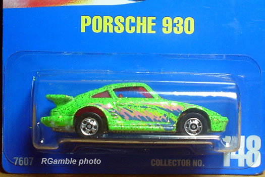 Hot wheels 1989 porsche 930 discount