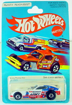 Army Funny Car Model Racing Cars hobbyDB