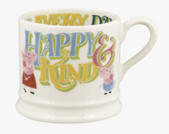 Peppa Pig Happy & Kind Small Mug