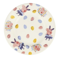 Peppa & George Easter 8 1/2 Pint Plate
