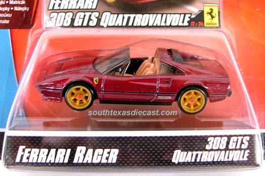 Hot wheels ferrari 308 gts quattrovalvole outlet