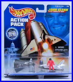 Hot wheels action pack john glenn clearance